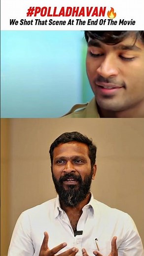 We Shot 🔥 That Scene At The End Of The Movie | Polladhavan | Vetrimaaran | G.V. Prakash #polladhavan