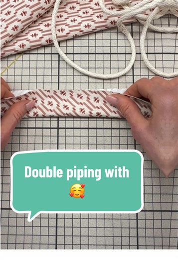 Double Piping Techniques for Upholstery