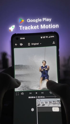 Testing my motion tracking video editor app for Android using video from: carterboerman (TikTok)
