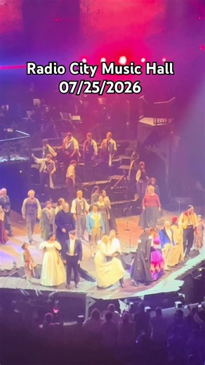 Les Misérables - Arena Tour - NYC - Curtain Call Clip - 7/25/26