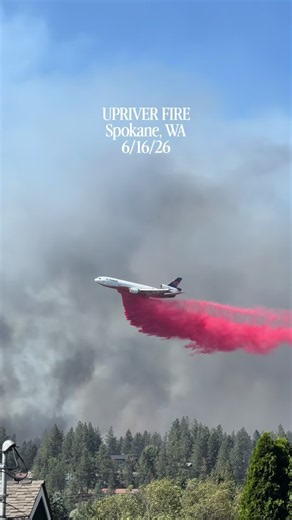 Upriver Fire front porch views — evacuated and thankful to firefighters