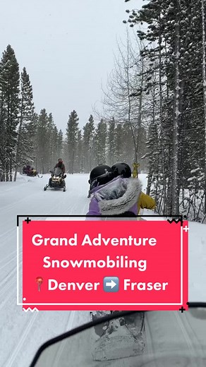 Snowmobiling Adventure in Denver, Colorado