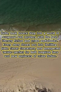 Dive Into Crime: Gripping Audiobooks & Literary Thrillers