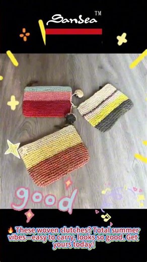 Elegant Simplicity — The Envelope Woven Bag