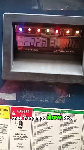 reefer container-control panel issues resolved