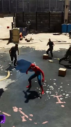 Spider-Man Takes Down Thugs