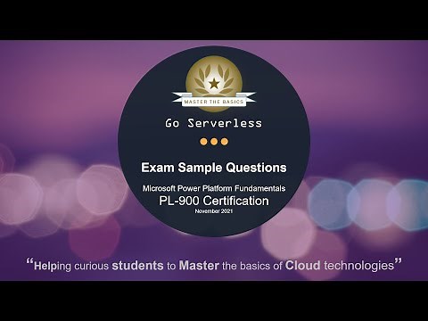Microsoft Power Platform Fundamentals [PL-900] - Exam Sample Questions - Part 01