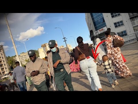 Walking Through Addis Under the Afternoon Sun ☀️ | 4K Cinematic Tour | Ethiopia walking tour
