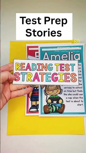 Test Prep Strategy Stories (Perfect for State Testing!)
