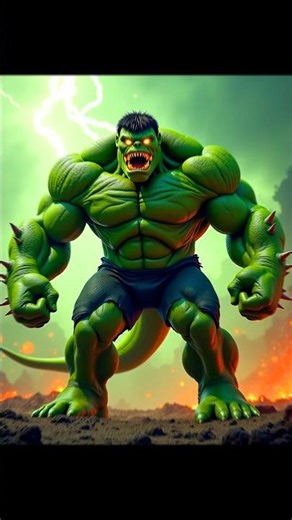HULK × DRAGON 🐉💥 The Ultimate Rage Beast | Mind-Blowing Marvel Hybrid #marvel
