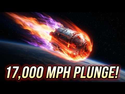 The 17,000 MPH Plunge: A Spacecraft's Fiery Return to Earth