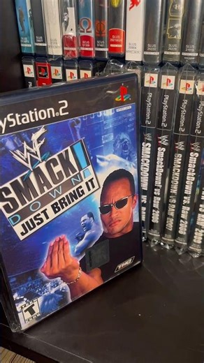Smackdown Just Bring It! | PS2 #retrogaming #gamingcollection #playstation2 #nostalgiaplaystation