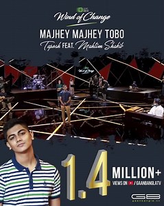 Thank you for your tremendous love for this melodious song. "Majhe Majhe Tobo" just hit 1.4 million views on Youtube. Enjoy the full song here:https://youtu.be/QZYDmwpVDGs Subscribe to our youtube channel "Gaan Bangla TV" | Gaan Bangla