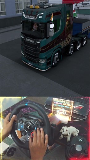 Smooth Shifting & Heavy Hauling! 🚛 Scania V8 vs Yacht | ETS2 4K