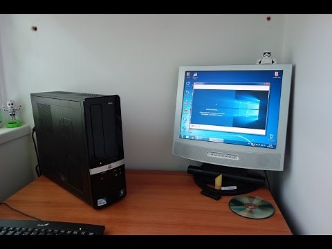 Windows 10 upgrade on HP PRO 3120 desktop PC
