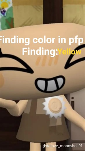 finding yellow in ur pfp!
