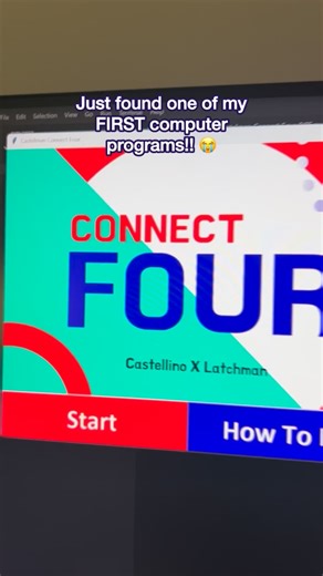 Anisha for Developers on Instagram: "Made this game in my first computer programming class in the 11th grade. 👩🏽‍💻 Used Python + guizero. Would you play this version of Connect Four (assuming it actually worked lol)? #anishafordevs #computerscience #programming #python #coding #learntocode #growth"