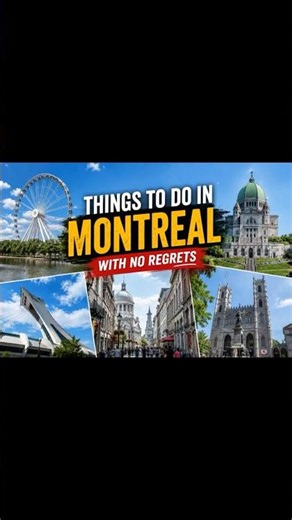 First Time in Montreal? Don't Miss These Amazing Places! #travelinfluencer #canadiantraveller