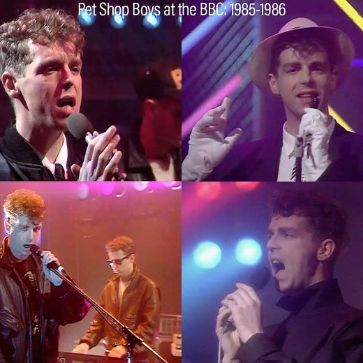 Pet Shop Boys today announce that they are releasing on YouTube a collection of their BBC TV performances recorded between 1985 and 2012. The first volume features ten classic PSB performances on Top of the Pops and The Old Grey Whistle Test from 1985 and 1986, all of which are now available to view on YouTube at the playlist link below. petshopboys.lnk.to/AtTheBBCFa | Pet Shop Boys