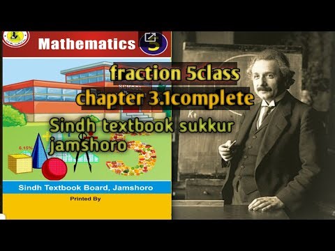 Class 5 Math Unit 3.1 Fractions Complete Chapter | Full Explanation 💯 Easy Method Urdu/Hindi/sindhi