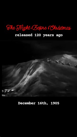 Joshua Warren on Instagram: "The Night Before Christmas is a 1905 American silent short film directed by Edwin S. Porter for the Edison Manufacturing Company. I edited this short clip. Audio added by me 🎅 . .. . .. #santa #santaclaus #Christmas #holidayseason #christmascountdown"