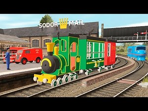 Greendale Rocket & The Pencaster Flyer ~ Race Mail on Sodor Island