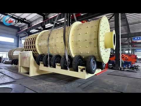 JXSC 4.5m long and 2.2m in diameter of trommel scrubber being shipped out