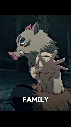 Why does inosuke wear pig mask?🐷 #demonslayer #inosuke #anime