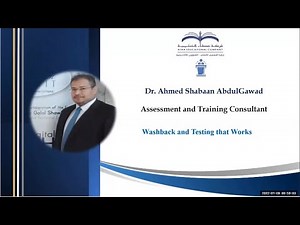 Washback and Testing that works - Ataa Educational Company Conference in English Language