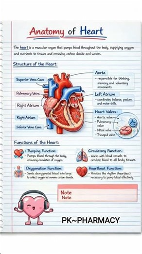 🫀🫀anatomy of heart 🫀🫀 #doctor #science #neet #education #biology #aiims #anatomy #futuredoctor