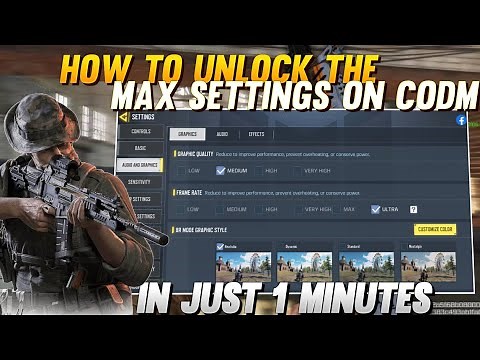 How To Unlock The Ultra Graphics And 120 FPS On Call Of Duty Mobile In Just 1 Minutes!