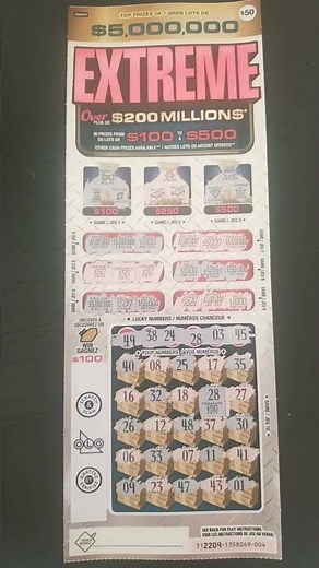 OLG INSTANT CANADA SCRATCH NEW TICKETS WINNERS