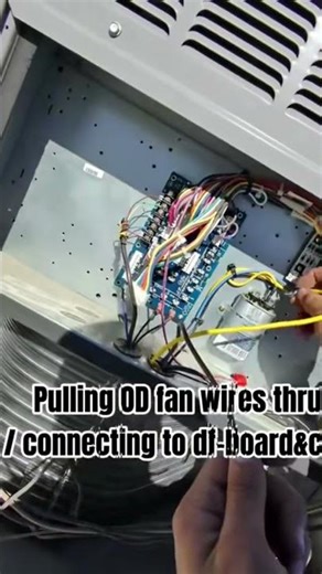 Replacing condenser coil pt.3#hvac #airconditioning #trade