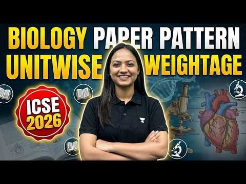 ICSE Class 10 Biology 2026 Strategy | Paper Pattern + Important Topics | Score 80/80 | Pallavi Ma’am