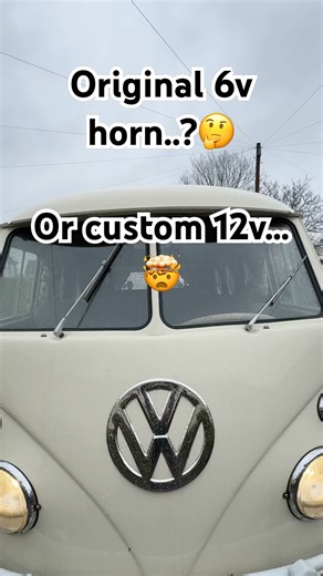 Hetty’s Horn: Original Weak 6V or Custom 12V?? 🤯