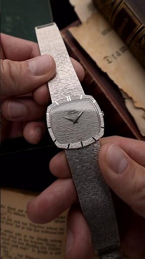 1970s Piaget in 18k white gold - pure craftsmanship. (Incoming next Thursday) #watches