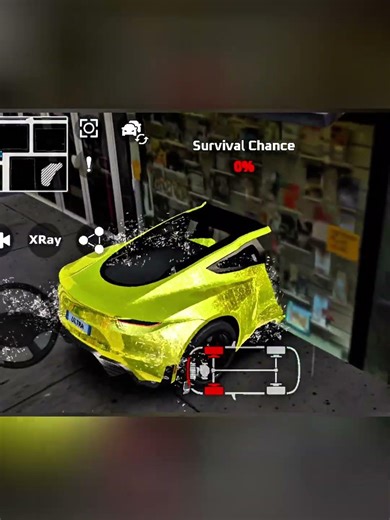 DriveCSX | High Speed Car Crashes/Stunts/Fails/Realistic Impacts - Scenario Update Ep.48 #Shorts 4