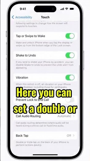 Unlock Your iPhone's Secret Back Button #iPhonetips #iPhonehacks #techtips #Apple