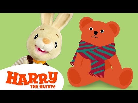 Baby Learning First Words with Harry the Bunny | Educational Family Fun Videos for Toddlers & Babies