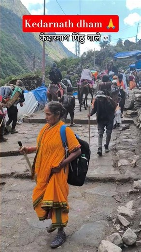 केदारनाथ ट्रैक पे बास्केट वाले #kedarnath #kedarnathyatra #track #viral #shorts #harharmahadev🌈🔱🌈
