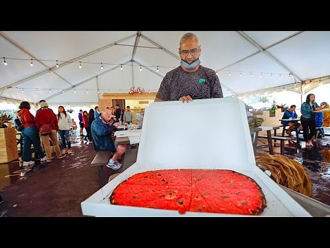 Sally’s Apizza Review - BEST GIANT PIZZA!! 🍕 Coal Fired Pizzas in New Haven, Connecticut!
