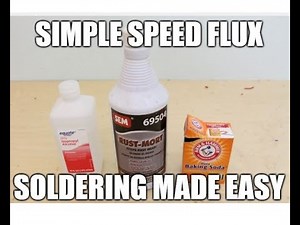 Speed flux - Difficult soldering made easy