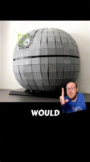 Putting Panels on the LEGO Death Star #lego #legos #legostarwars #starwars #legosets #legotoys #toys