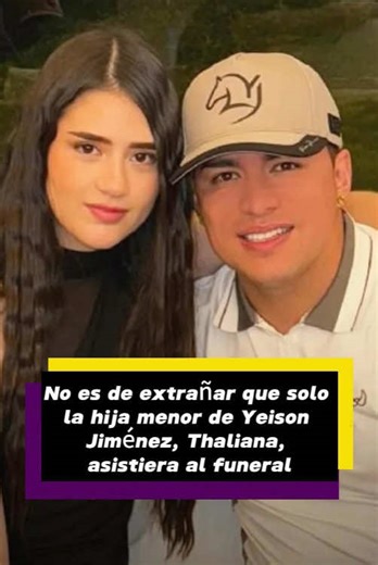 No es de extrañar que solo la hija menor de Yeison Jiménez,Thaliana, asistiera al funeral;la verdad detrás de esto es profundamente desgarradora.#fyp #tiktok #usa #yeisonjiménez