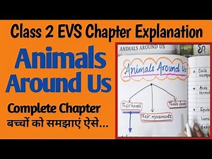 Animals | Animals Around Us - Explanation | Class 2 EVS Chapter Explanation | CBSE | Class 2 EVS