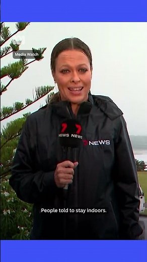 "Stay indoors" ... unless you're a journalist | Media Watch