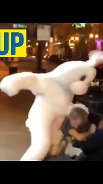 Hero Easter Bunny in Viral Florida Bar Brawl Video Is Wanted in New Jersey | Listen Up