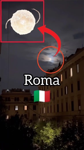 Ufo su Roma, Italia 2 Agosto 2025. Nascosto tra le nuvole ☁️.
