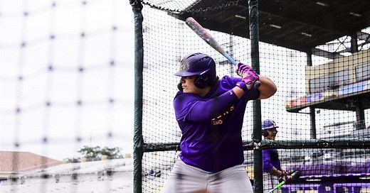 Meet LSU baseball's new 1B Zach Yorke