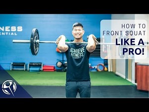 How to Front Squat like a PRO!!